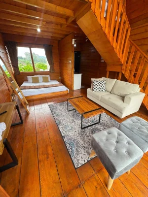 Cabin Anam, Cabin Dieng dengan Fasilitas Lengkap dan Harga Terjangkau.