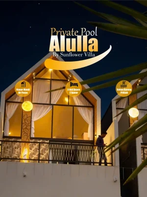 Alulla Private Pool Villa Dieng dengan Fasilitas Lengkap dan Harga Terjangkau.