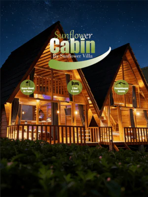 Sunflower Villa Dieng dengan Fasilitas Lengkap dan Harga Terjangkau.