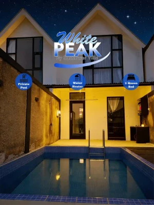 White Peak Villa Private Pool Dieng dengan Fasilitas Lengkap dan Harga Terjangkau.
