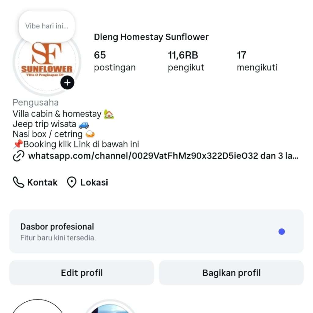 https://www.instagram.com/sunflower_dieng_homestay/