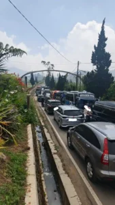Keramaian Dieng saat Musim Liburan
