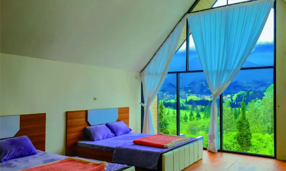 Cabin Private Pool Dieng Nyaman dan Unik di Tengah Pegunungan