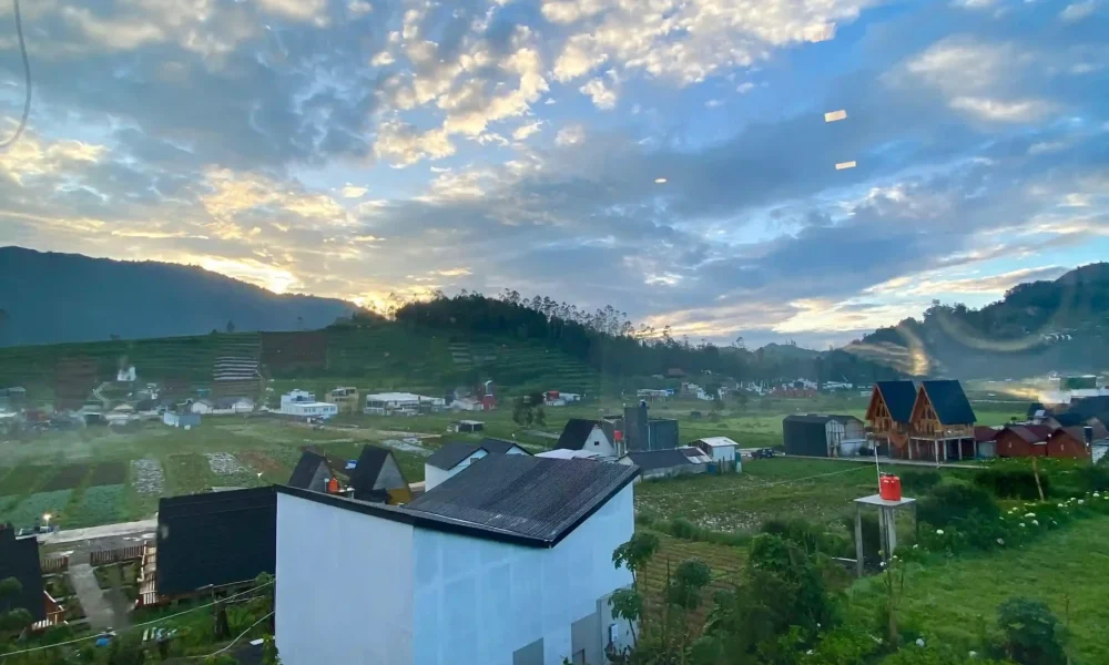 Villa Dieng Full View Pegunungan dengan Udara Sejuk