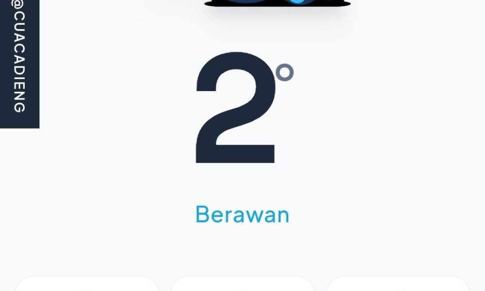 Suhu Dieng di Jam 9 Sudah 2 Derajat: Apakah Pagi akan Minus -5