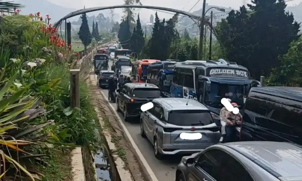 Keramaian Dieng saat Musim Liburan